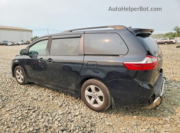 5TDKZ3DC4KS999713 2019 TOYOTA SIENNA Black Задня права чверть