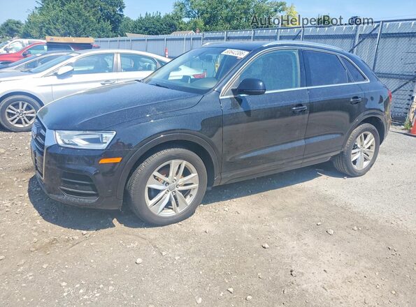 WA1JCCFS7HR010001 2017 AUDI Q3 Black უკანა მარცხენა