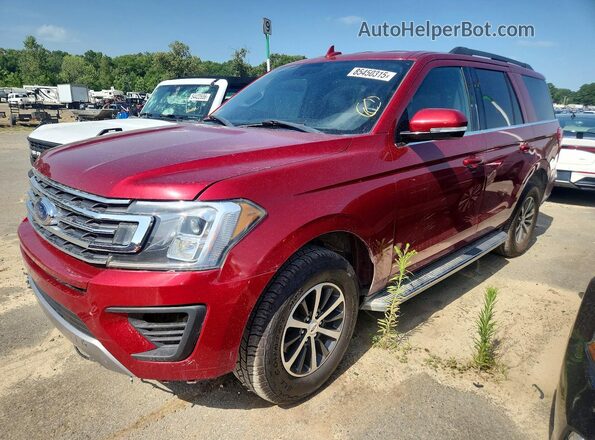 1FMJU1HTXJEA40356 2018 FORD EXPEDITION Red Rear left