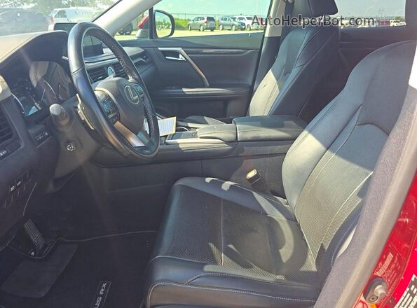 2T2AZMDA7LC212209 2020 LEXUS RX 350 Red Rear interior view