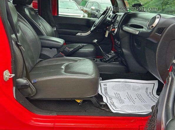 1C4BJWFG2GL182208 2016 JEEP WRANGLER Red უკანა ხედი