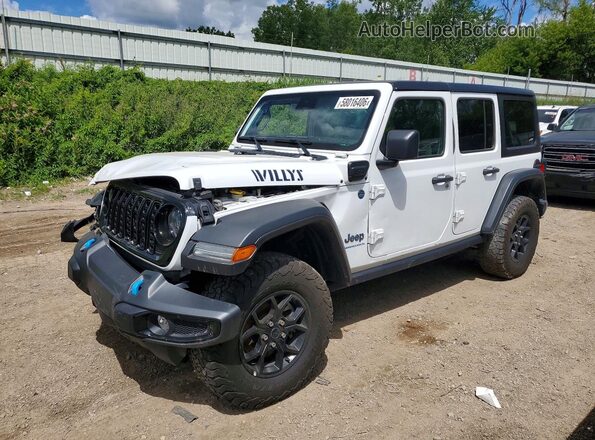 1C4RJXN69RW201934 2024 JEEP WRANGLER White უკანა მარცხენა