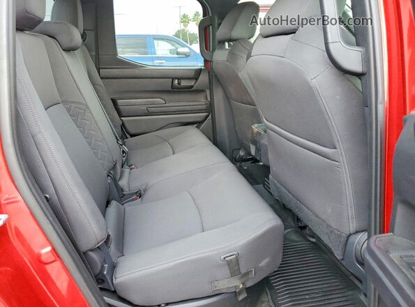 3TYLB5JN9ST076478 2025 TOYOTA TACOMA Red Rear interior view