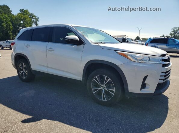 5TDZZRFH8KS356906 2019 TOYOTA HIGHLANDER White Դիմացի տեսք