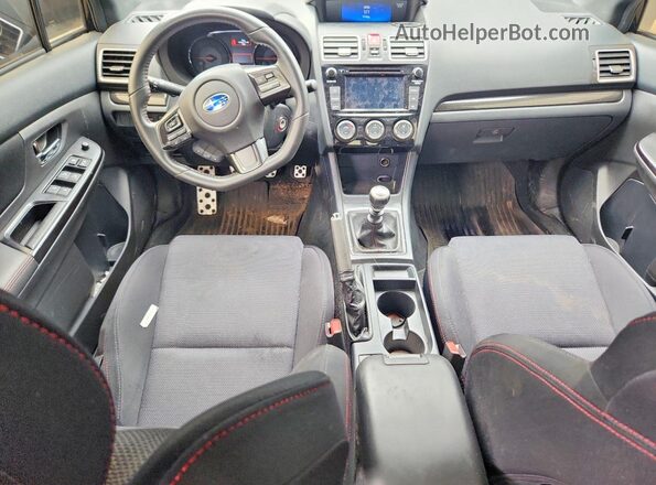 JF1VA1A64K9814426 2019 SUBARU WRX Черный Вид щитка приборов