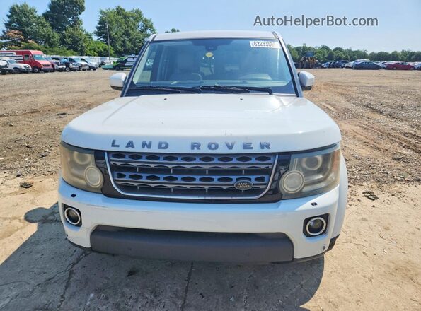 SALAG2V62GA800630 2016 LAND ROVER LR4 White Widok z tyłu