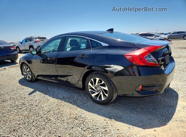 2HGFC2F76JH543594 2018 HONDA CIVIC Black Trasero derecho