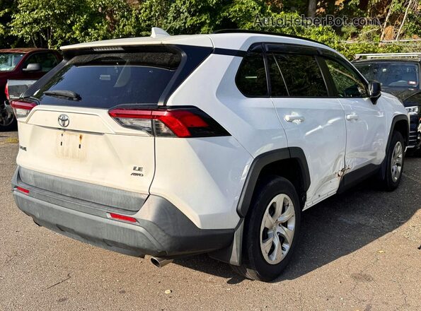 2T3F1RFVXKC029357 2019 TOYOTA RAV4 White Vista frontal