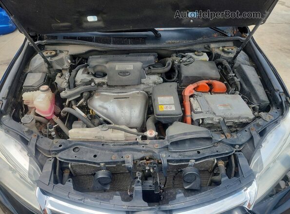 4T1BD1FK7HU228198 2017 TOYOTA CAMRY Черный Вид подкапотного пространства