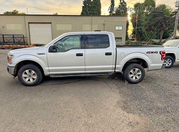1FTEW1EP2JKF23381 2018 FORD F150 Silver Շարժիչի բաժամունքի տեսք