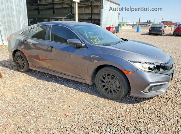 2HGFC2F60LH525070 2020 HONDA CIVIC Gray Вид спереду
