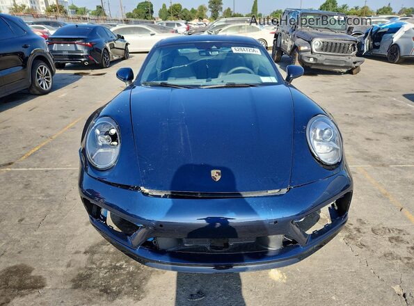 WP0AB2A9XLS227616 2020 PORSCHE 911 Blue Widok z tyłu