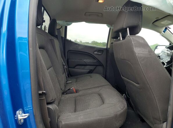 1GTG5CEN2N1164681 2022 GMC CANYON Синий Вид задней части салона