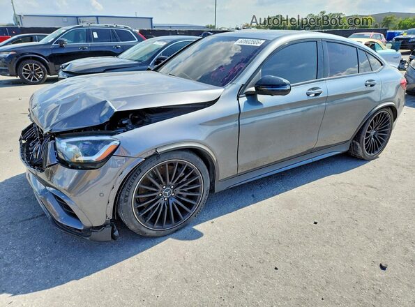 W1N0J8JB3MF922558 2021 MERCEDES-BENZ GLC-CLASS Серый Задняя левая четверть
