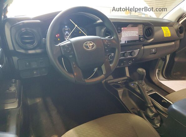 3TYSX5EN4NT011257 2022 TOYOTA TACOMA White Вид панелі приладів