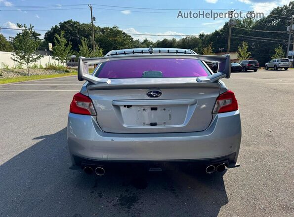 JF1VA1B67H9818865 2017 SUBARU WRX Silver Widok wnętrza z przodu