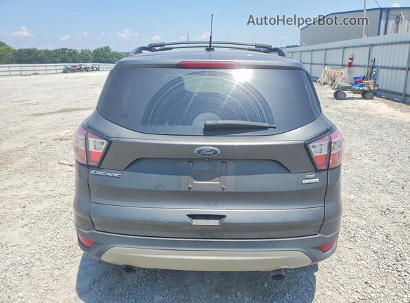 1FMCU0GD2JUA81051 2018 FORD ESCAPE Угольный Вид салона спереди