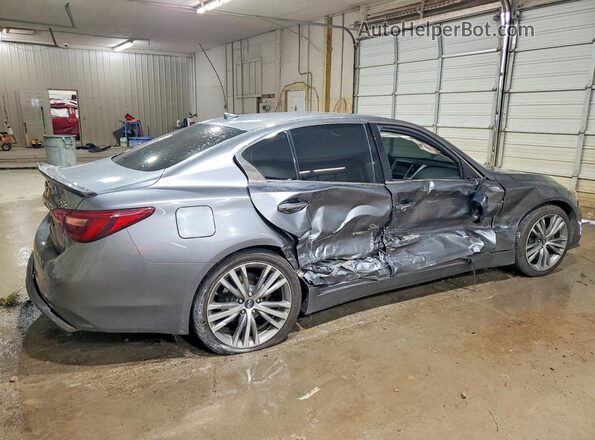JN1EV7AP0JM361303 2018 INFINITI Q50 Silver Delantero derecho