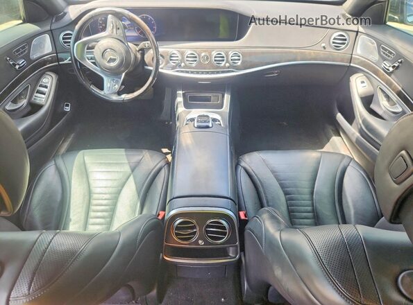 WDDUG8GB7KA491043 2019 MERCEDES-BENZ S Black Vista del cuadro de instrumentos