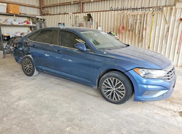 3VWC57BU9MM001493 2021 VOLKSWAGEN JETTA Blue Вид спереду