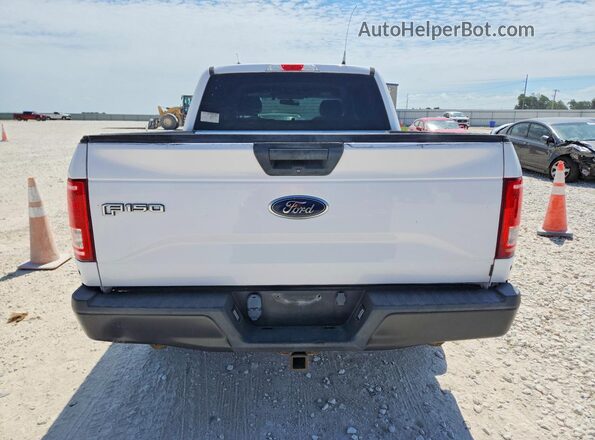 1FTEW1EG4HKE40562 2017 FORD F150 White წინა სალონის ხედი