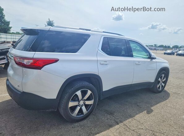 1GNEVHKW5JJ274725 2018 CHEVROLET TRAVERSE White წინა მარჯვენა