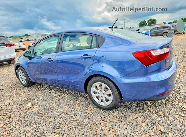 KNADM4A39G6633557 2016 KIA RIO Blue უკანა მარჯვენა