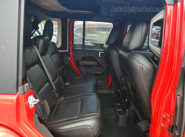 1C4HJXEN6LW218927 2020 JEEP WRANGLER Red Engine compartment view