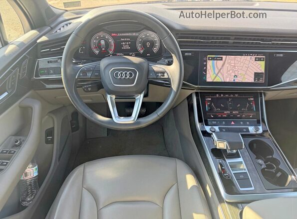 WA1LXAF72MD014929 2021 AUDI Q7 Синий Вид задних сидений