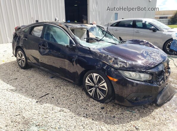 19XFC1F32GE209749 2016 HONDA CIVIC Black Вид спереду