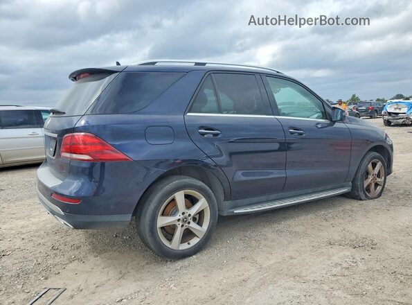 4JGDA5JB3HA937034 2017 MERCEDES-BENZ GLE Blue Przód prawy