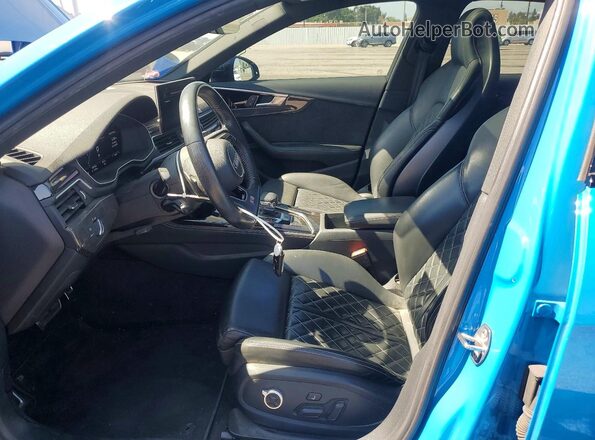 WAUB4AF4XLA051739 2020 AUDI S4 Blue Dashboard view