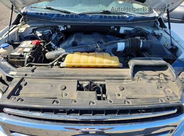 1FTEW1EG9JKE24945 2018 FORD F150 White Շարժիչի բաժամունքի տեսք