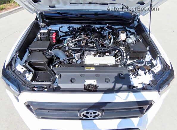 3TMLB5JN2RM006889 2024 TOYOTA TACOMA White წინა პანელის ხედი