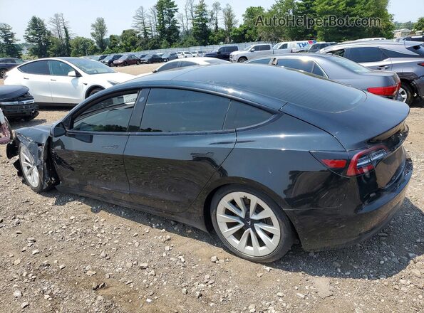 5YJ3E1EA2MF856560 2021 TESLA MODEL Black Trasero derecho