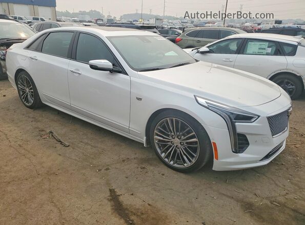 1G6KP5R66KU140769 2019 CADILLAC CT6 White Front view