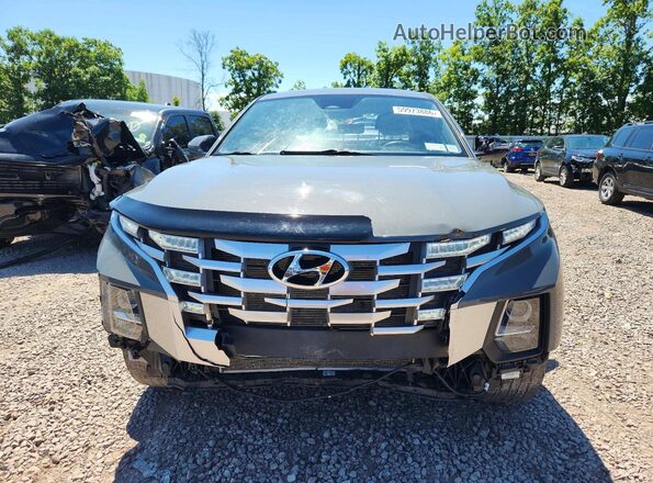 5NTJBDAE1NH010662 2022 HYUNDAI SANTA Gray უკანა ხედი