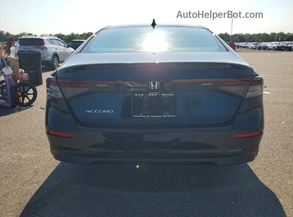 1HGCY1F22PA017540 2023 HONDA ACCORD Black Front interior view