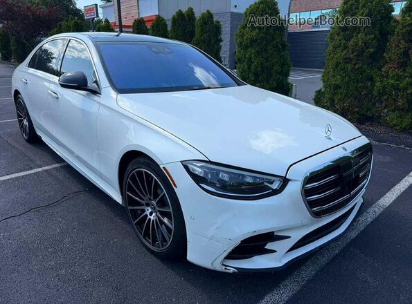 W1K6G7GB3NA106035 2022 MERCEDES-BENZ S White Vista frontal