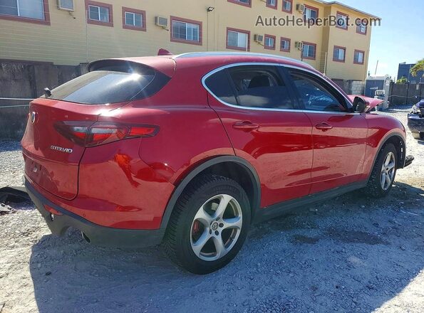 ZASFAKAN3J7B81138 2018 ALFA ROMEO STELVIO Red Առջևի աջ