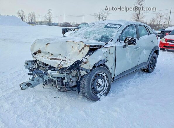 JM1DKDC70L1470023 2020 MAZDA CX-3 Серебряный Задняя левая четверть