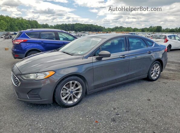 3FA6P0HD0LR102504 2020 FORD FUSION Gray Trasero izquierdo