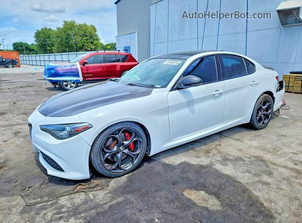 ZARFAMAN6K7599575 2019 ALFA ROMEO GIULIA White Հետևի ձախ