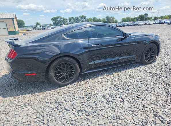 1FA6P8AM9H5276753 2017 FORD MUSTANG Black Przód prawy