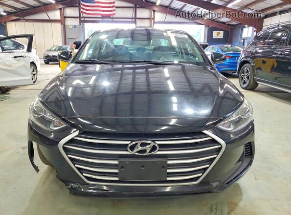5NPD84LF0HH074924 2017 HYUNDAI ELANTRA Black Rear view