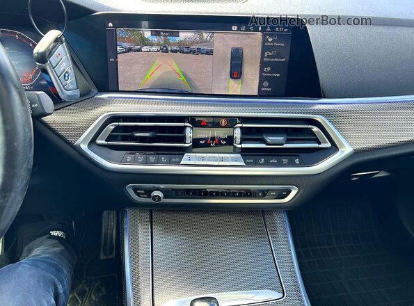 5UXJU2C51KLN64669 2019 BMW X5 Blue Սալոնի հետևի տեսք