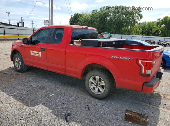 1FTEX1CP3GKF96610 2016 FORD F150 Red Rear right