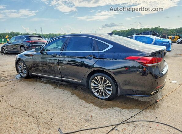 KMHGN4JE1GU106389 2016 HYUNDAI GENESIS Black Trasero derecho