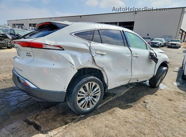 JTEAAAAH6MJ047122 2021 TOYOTA VENZA Белый Передняя правая четверть
