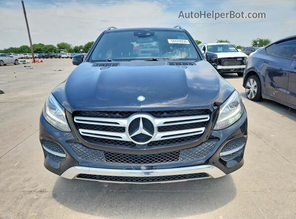 4JGDA5HB0GA727074 2016 MERCEDES-BENZ GLE Black Rear view